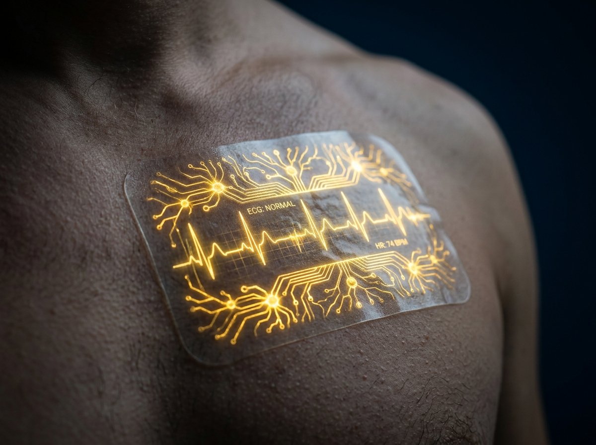 heart rate ai skin chip