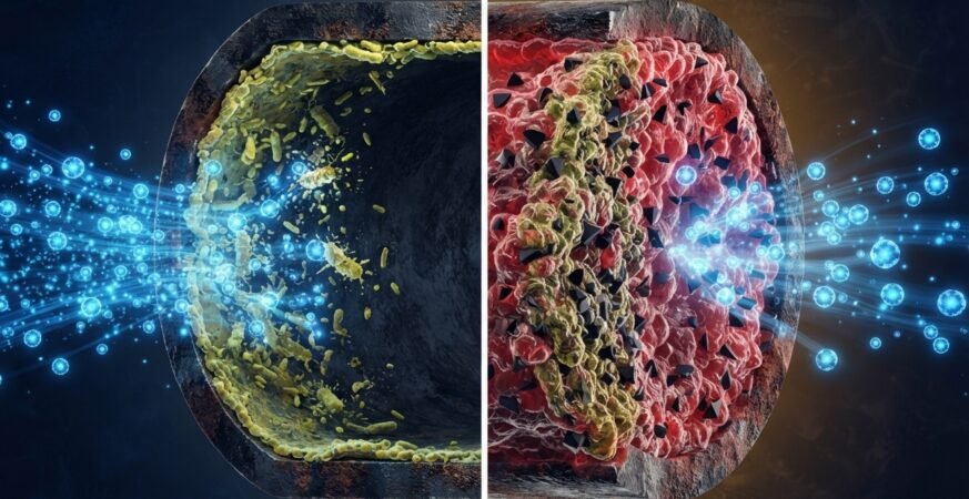 Researchers Found A Disturbing Way Nanoplastics Interact With Bacteria Inside Water Pipes