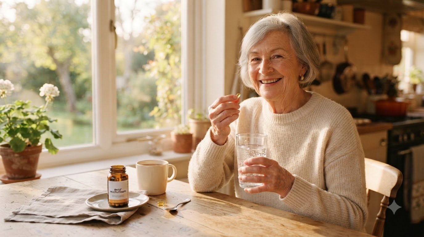 A Simple Daily Multivitamin May Help Older Adults Stay Independent, Study Finds