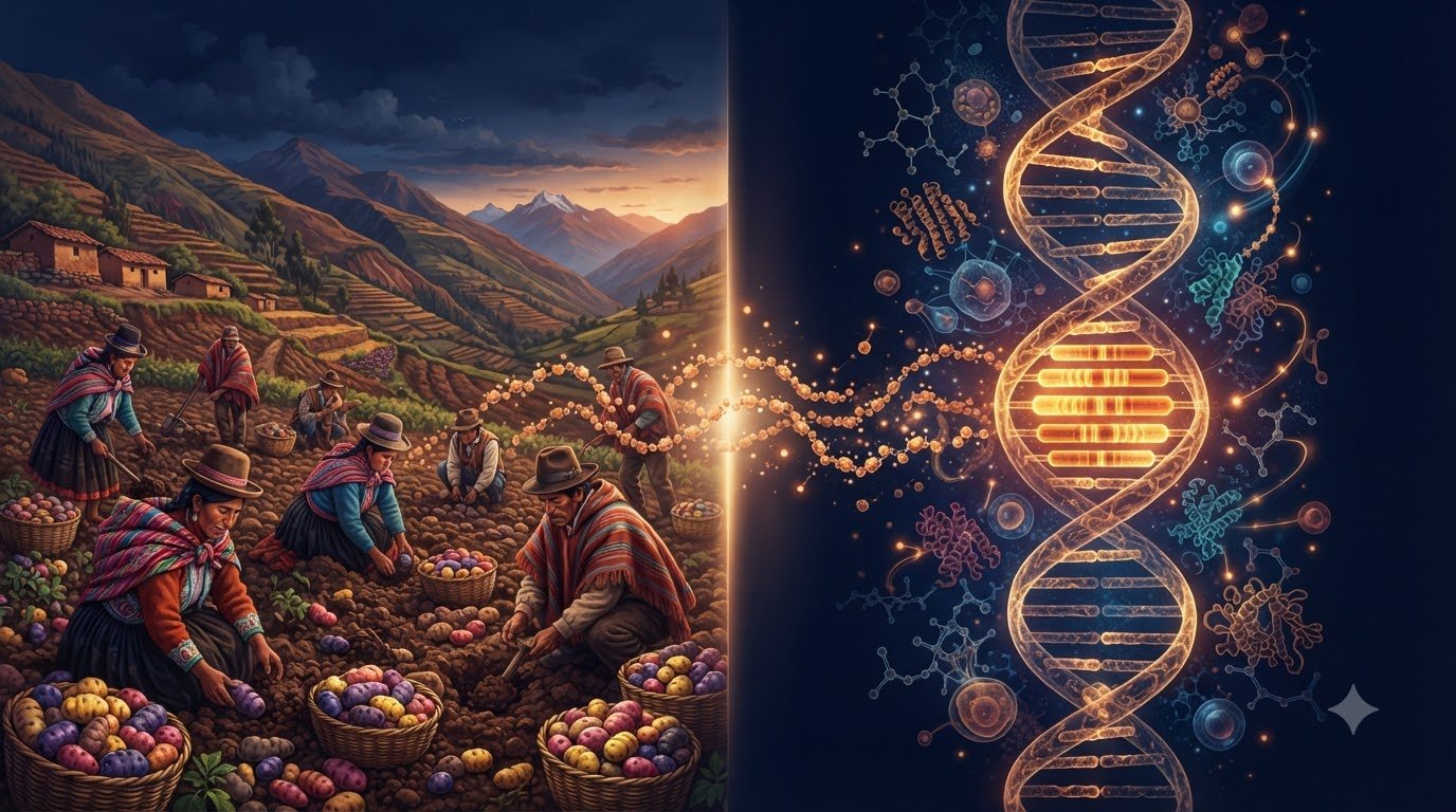 Indigenous Peruvians carry an average of 10 copies of the AMY1 starch-digestion gene — the highest known of any population.